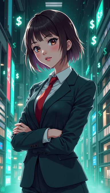 Free Digital Finance Queen Image - Anime, Business, Finance | Download ...