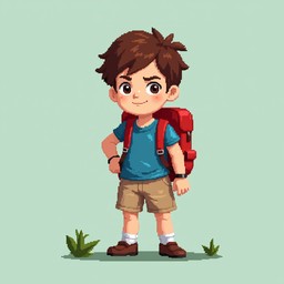 Free Pixelated Young Explorer Image - Explorer, Pixel, Boy | Download ...