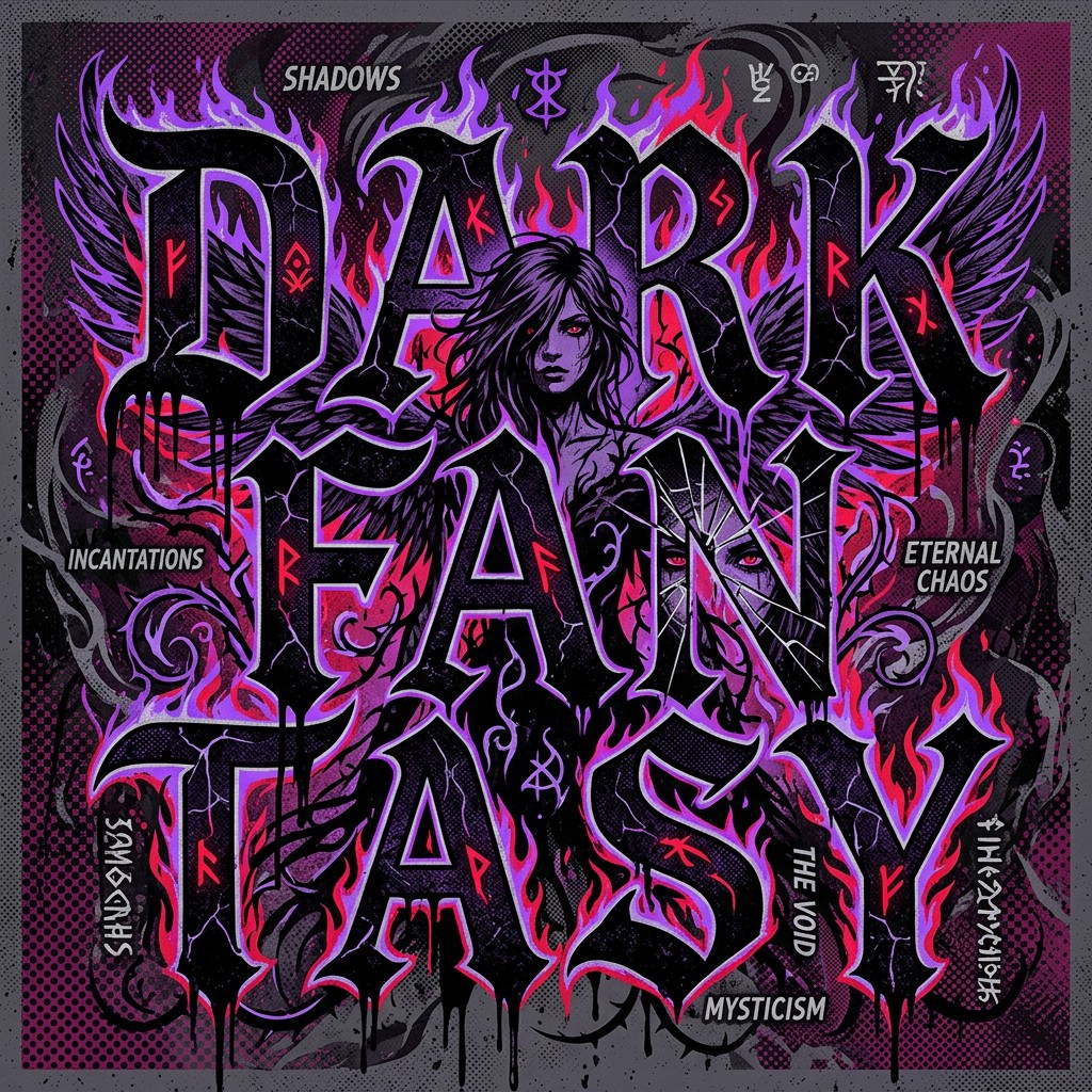 Free Dark Fantasy Typography Image - Typography, Gothic, Fantasy ...