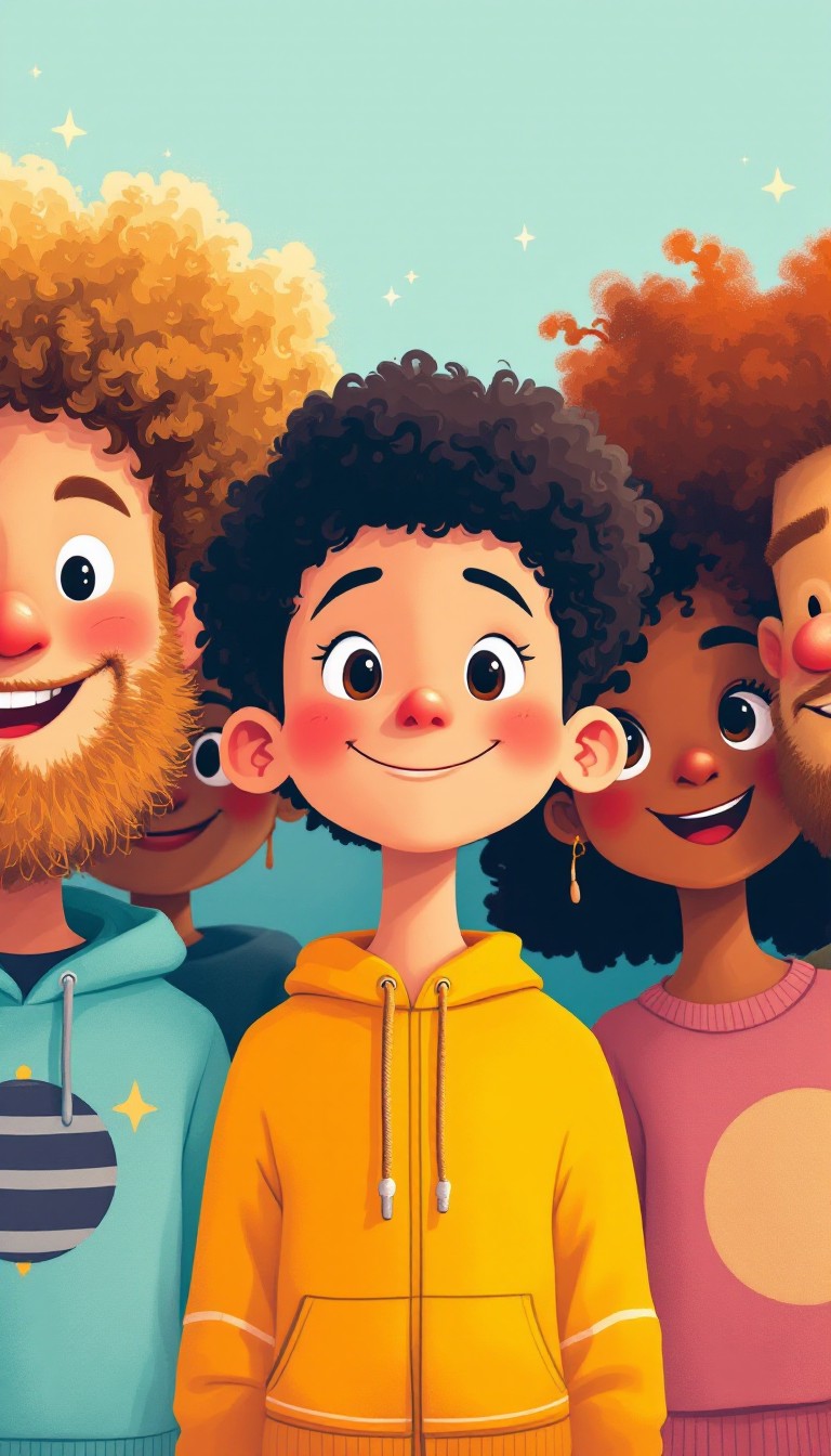 Free Colorful Character Crew Photo - Cartoon, Animation, Friendship ...