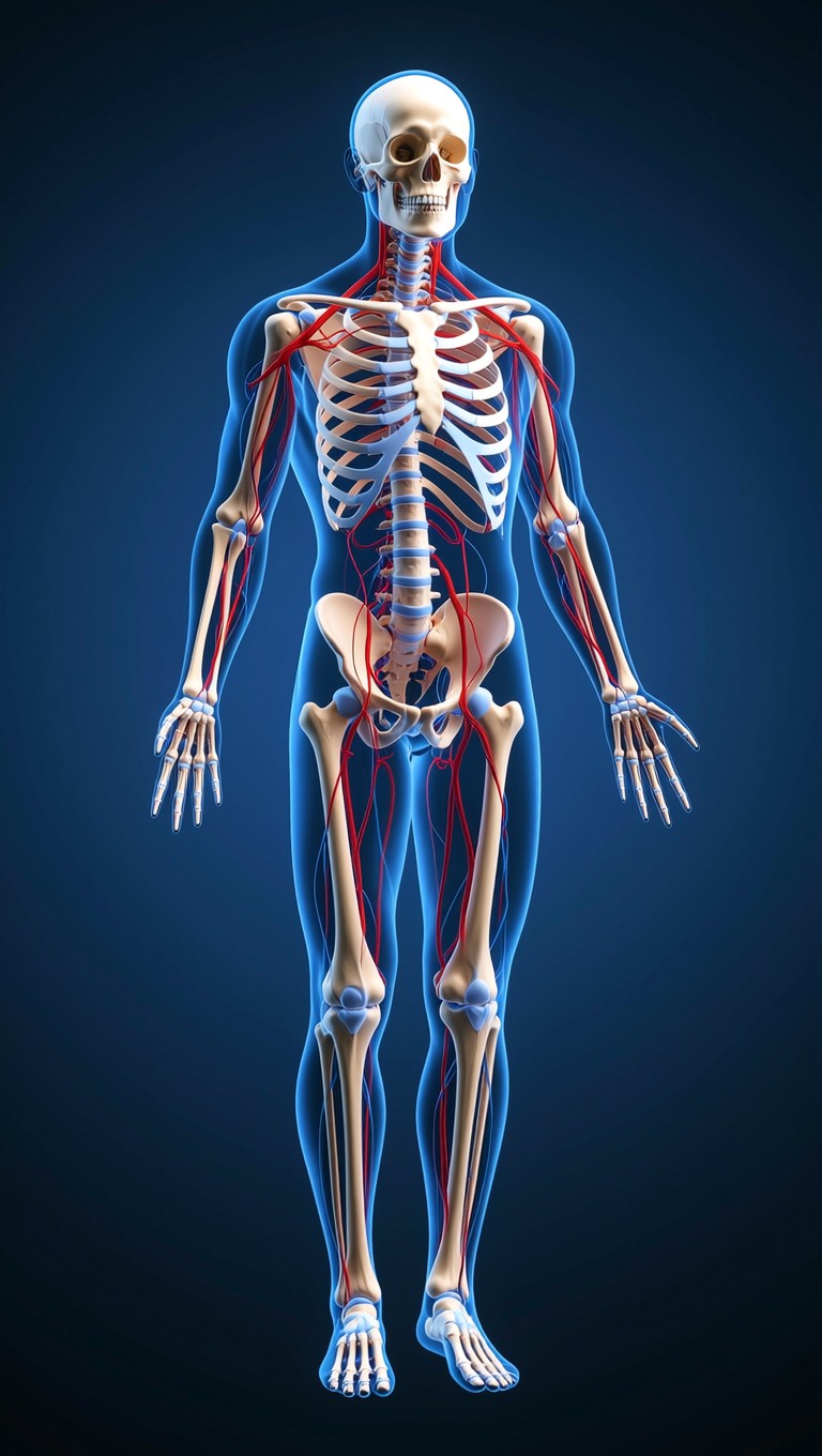 Free Layered Human Anatomy Image - Anatomy, Skeleton, Muscles ...
