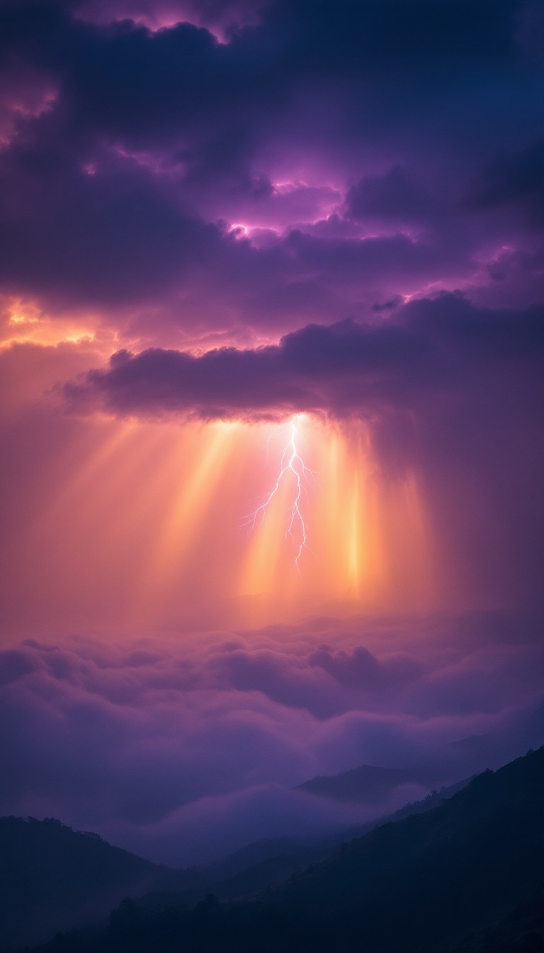 Free Storm Rays Dance Image - Storm, Lightning, Sunbeams | Download at ...