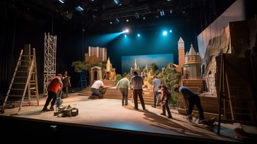 Free Theater Set Construction Image - Theater, Stage, Set | Download at ...