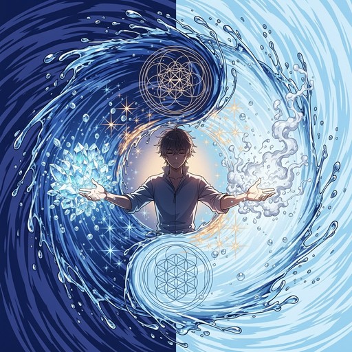 Anime Character That Controls Rocks Free Mystical Water Control Image - Anime, Water, Illustration ...