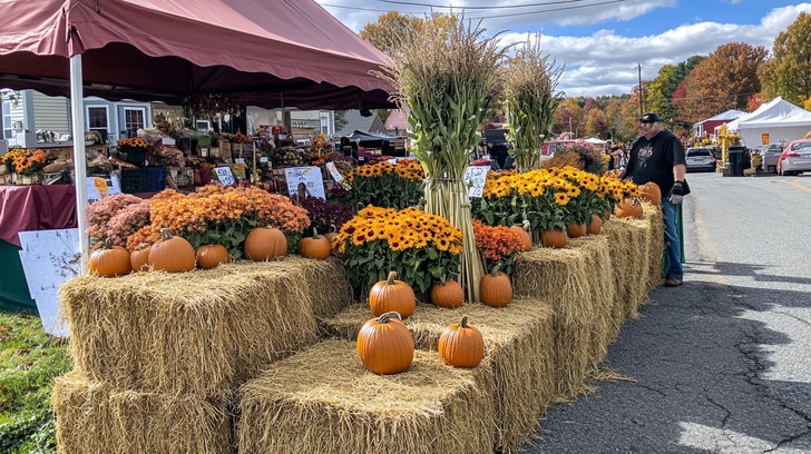 October Fall Market Free Autumn market day Image - Autumn, Market, Pumpkins | Download at ...