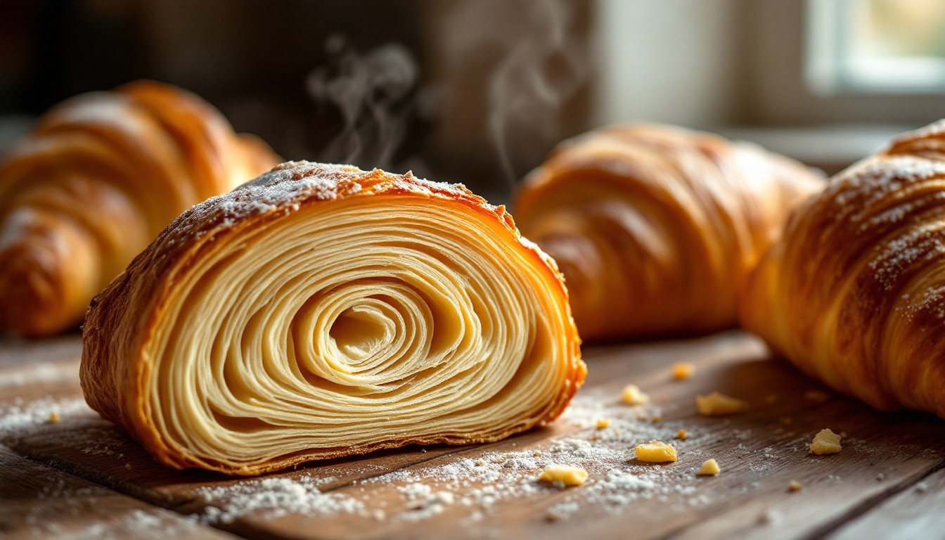 Free Golden Pastry Spiral Image - Croissant, Pastry, Layers | Download ...