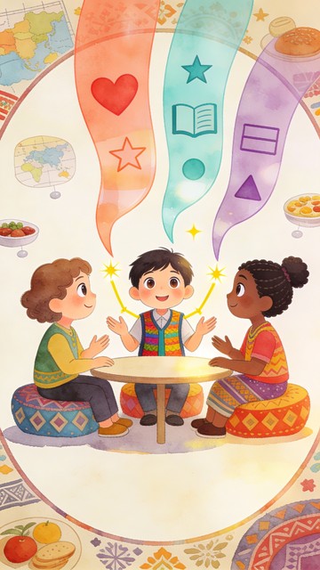 Free Bridging Language Barriers Image - Illustration, Children ...