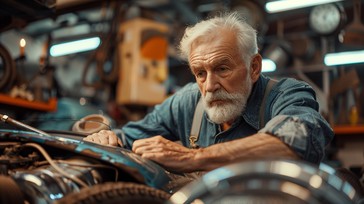 Free Mechanic at Work Image - Mechanic, Elderly, Workshop | Download at ...