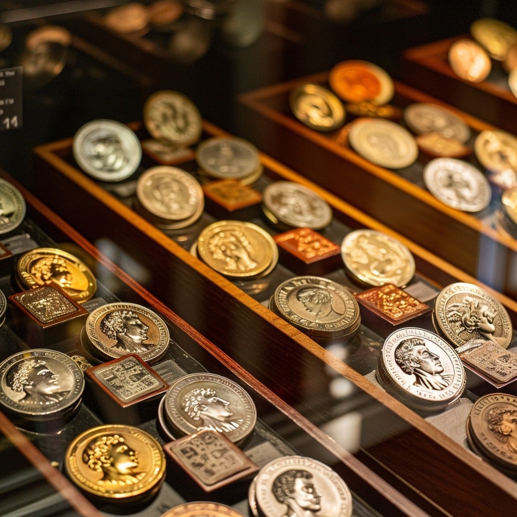 Free Numismatic Collection Display Image - Coins, Numismatics ...