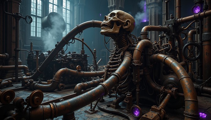 Free Gothic Biomechanical Device Image - Gothic, Biomechanical ...