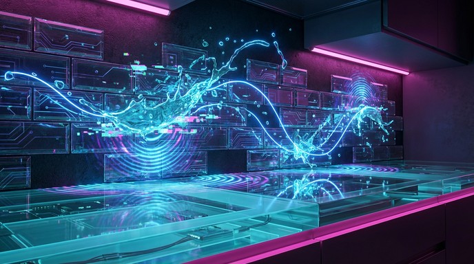 Free Cyberpunk Liquid Splash Image - Cyberpunk, Neon, Water | Download ...