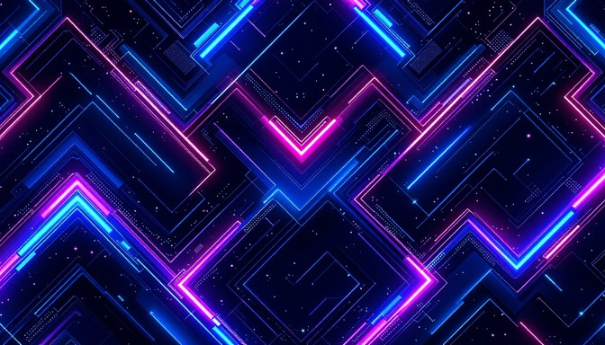 Free Digital Neon Pattern Image - Abstract, Digital, Pattern | Download ...
