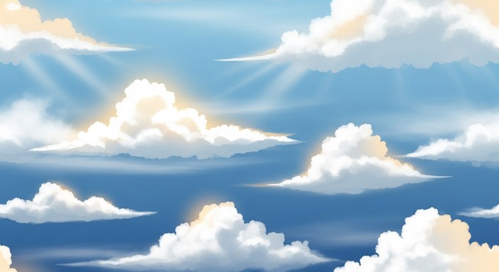 Free Dreamy Cloud Pattern Image - Clouds, Sky, Blue | Download at StockCake