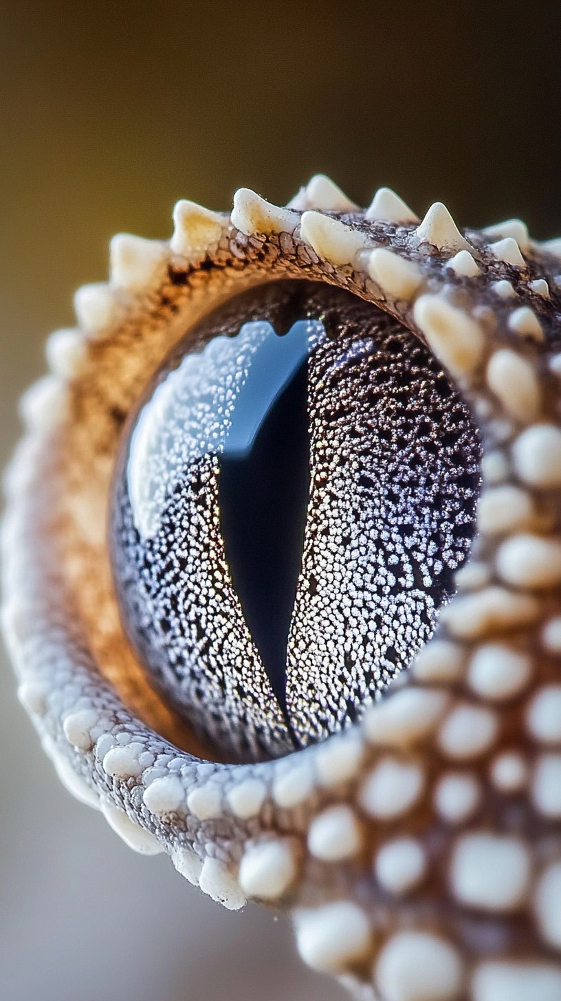 Free Gecko eye close-up Image - Gecko, Reptile, Eye | Download at StockCake