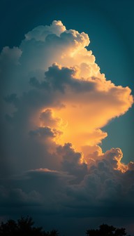 Free Majestic golden clouds Image - Clouds, Sunset, Storm | Download at ...