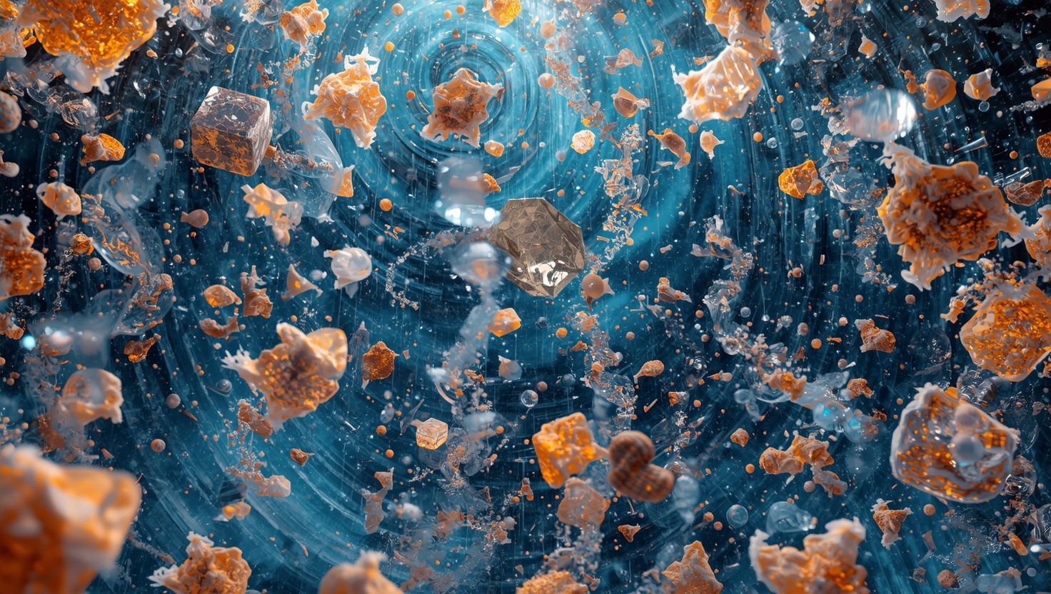 Free Floating Cosmic Fragments Image - Abstract, Floating, Cosmic ...