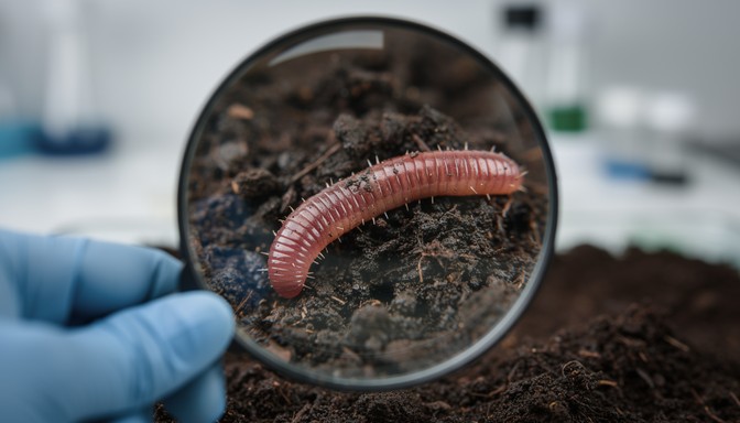 Free Worm Under Magnification Image - Earthworm, Magnification ...