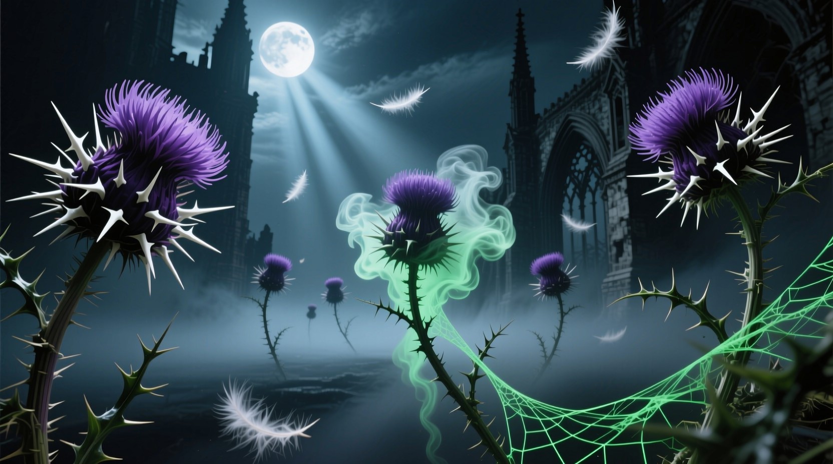 Free Gothic Thistle Dreams Image - Gothic, Thistle, Dark | Download at ...
