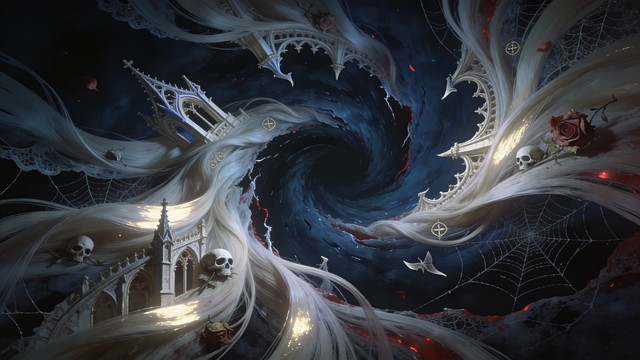 Free Spiral Gothic Vortex Image - Gothic, Spiral, Metallic | Download ...