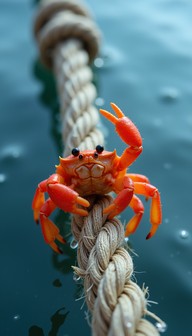 Free Climbing Crimson Crab Image - Crab, Orange, Marine | Download at ...