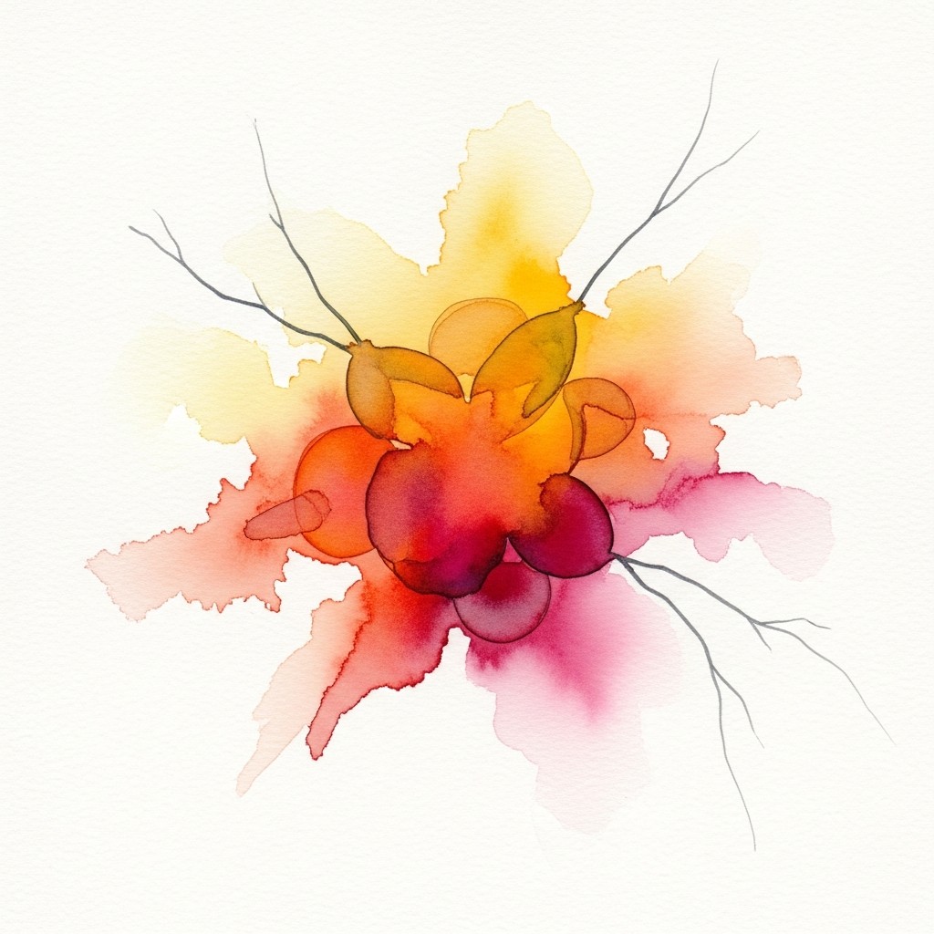 Free Autumn Embers Glow Photo - Watercolor, Autumn, Abstract | Download ...