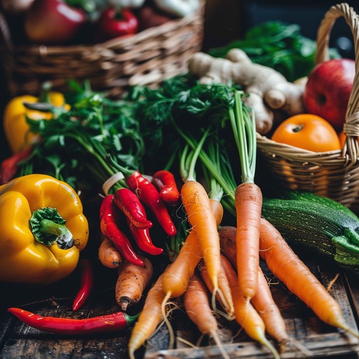 Free Colorful Vegetable Assortment Image - Vegetables, Carrots, Peppers ...