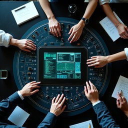 Free Collaborative Data Analysis Image - Teamwork, Analytics, Dashboard ...