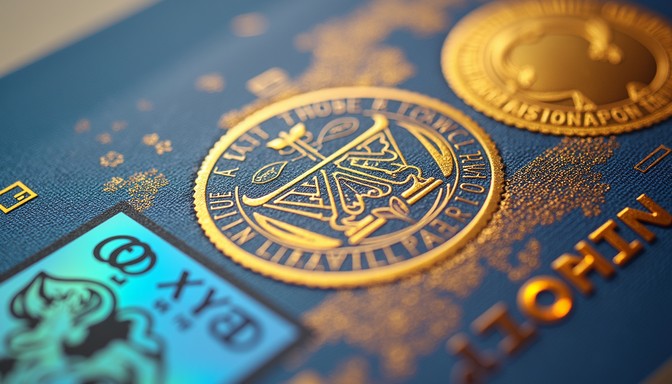 Free Secure document emblems Image - Security, Document, Holographic ...