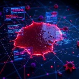 Free Digital Pathogen Analysis Image - Virus, Pathogen, Cyberpunk ...