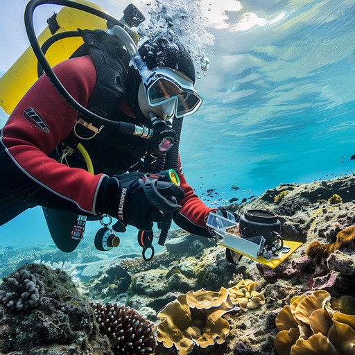 Diving Exploration Examples Free Underwater Exploration Scene Image - Underwater, Diver, Fish ...