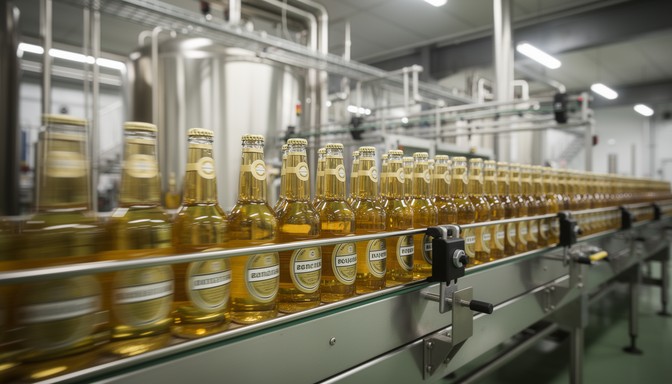 Free Beer Production Line Image - Brewery, Bottling, Conveyor ...