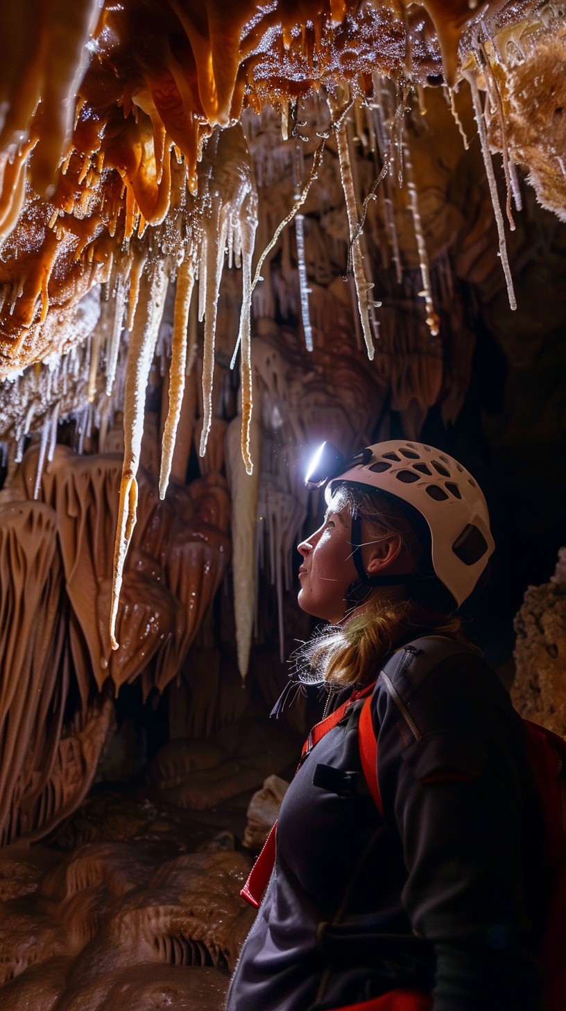 Free Cave Exploration Wonder Image - Caver, Exploration, Stalactites ...