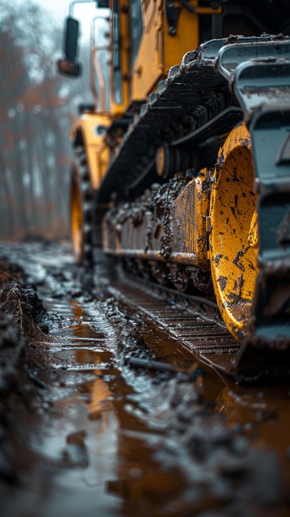 Free Muddy Construction Site Image - Construction, Mud, Rain | Download ...
