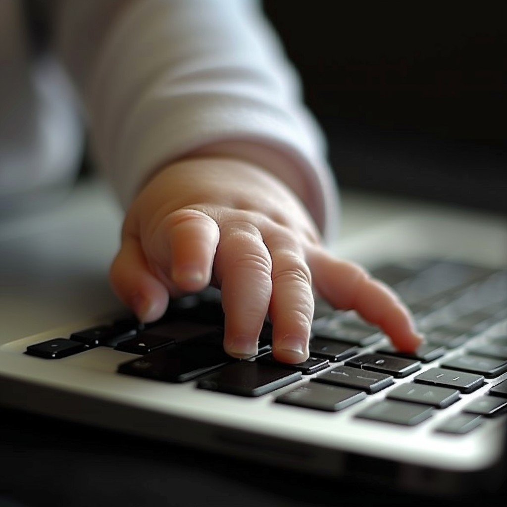 Free Toddler Typing Keyboard Image - Toddler, Keyboard, Technology ...