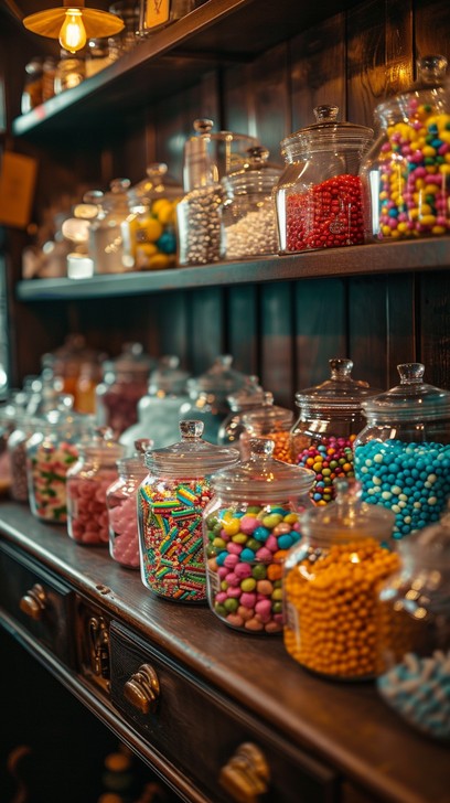 Free Vintage Candy Collection Image - Candy, Gummy, Jars | Download at ...