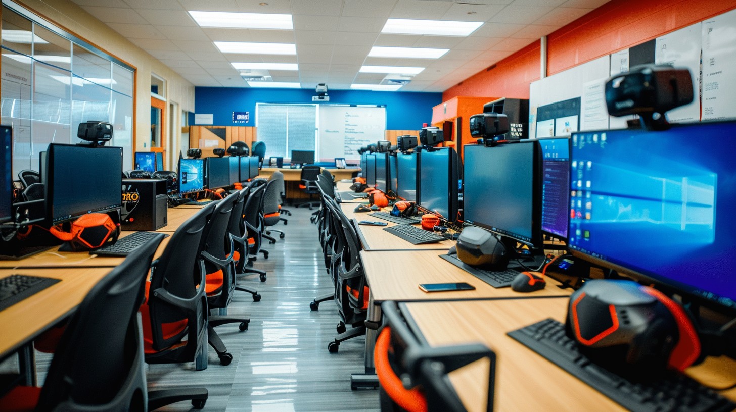 Free Modern Computer Lab Image - Computer, Technology, Education ...