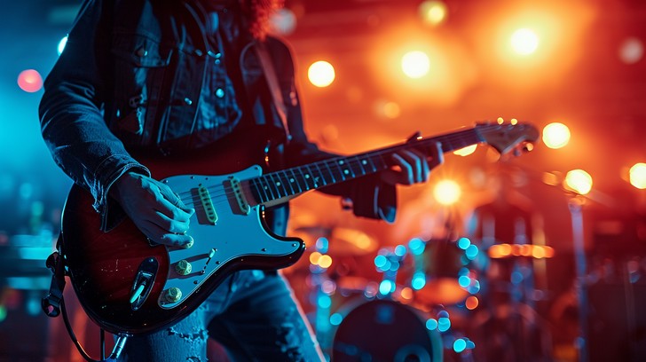 Free Guitarist Rock Performance Image - Guitarist, Music, Concert ...