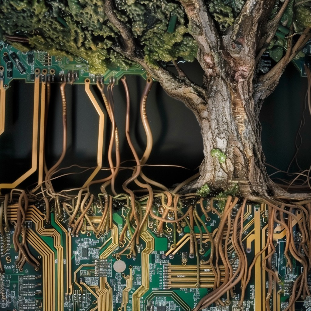 Free Technology Meets Nature Image - Technology, Nature, Tree ...