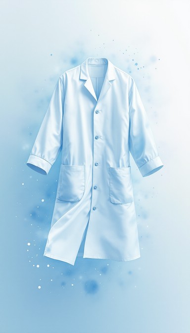 Lab Coat Floating Free Floating Medical Dreams Image - Medical, Watercolor, Floating ...