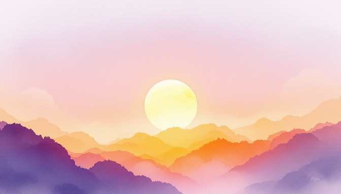 Free Misty Mountain Sunrise Image - Sunrise, Mountains, Mist | Download ...