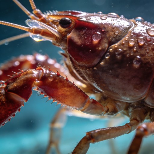 Free Aquatic Armor Close-up Image - Crayfish, Macro, Exoskeleton ...