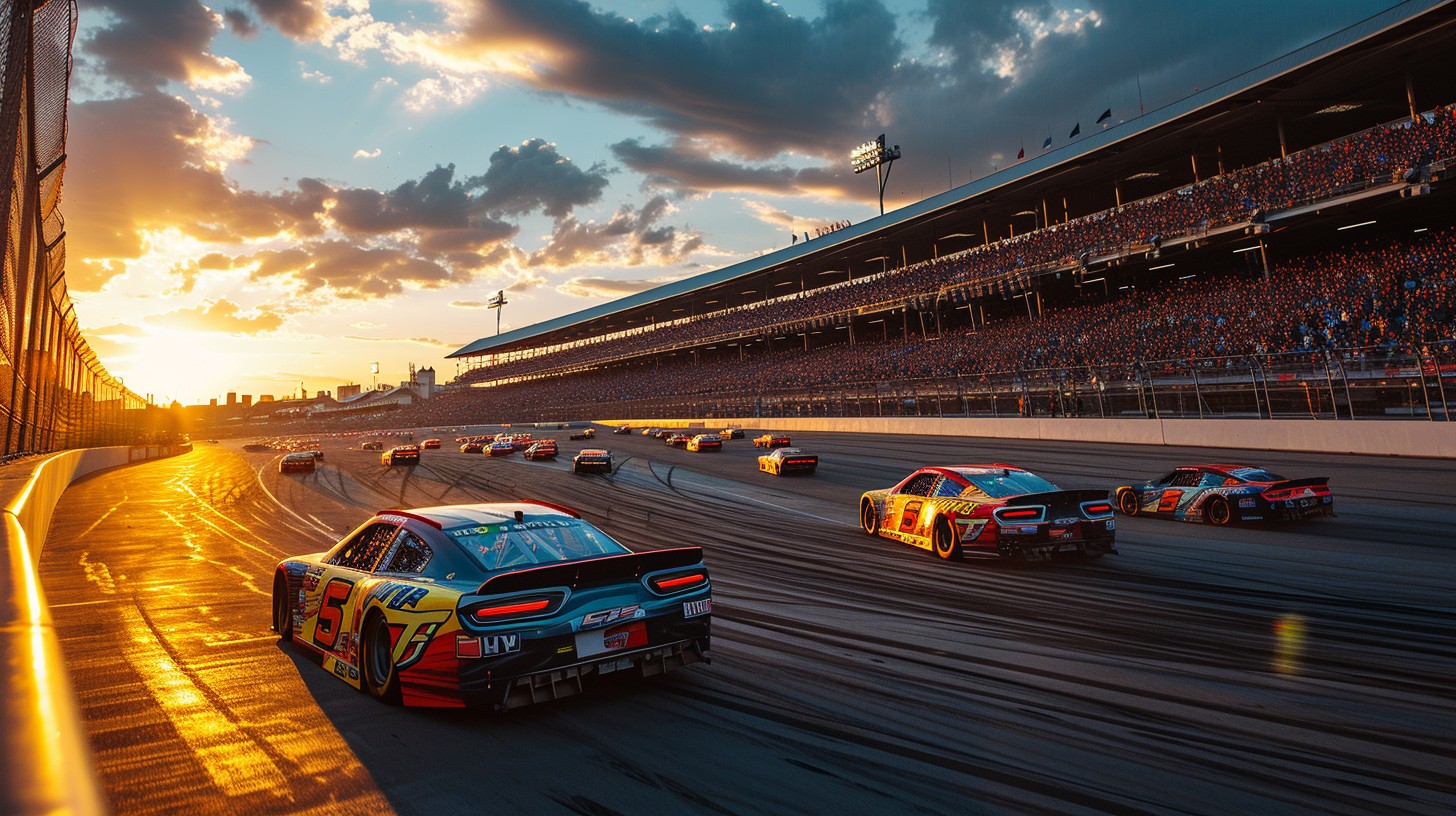 Sunset Image Racing Free Sunset Racing Action Image - Racing, Sunset, Speedway | Download ...