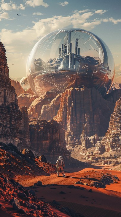 Free Futuristic Desert City Image - Futuristic, Desert, City | Download ...
