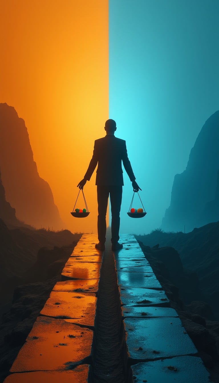 Free Balance Between Worlds Image | Download at StockCake