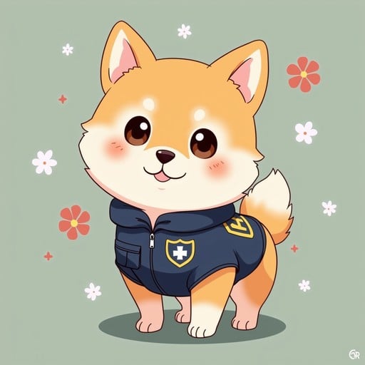 Free Adorable Service Shiba Image - Shiba, Anime, Kawaii