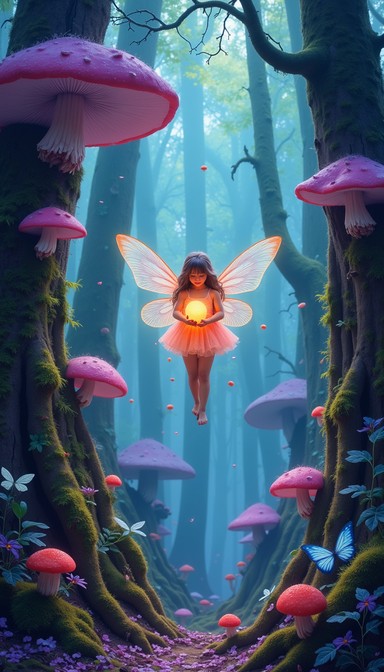 Free Enchanted Fairy Light Image | Download at StockCake