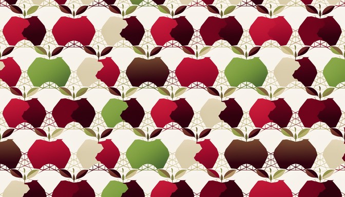 Free Fresh Geometric Apple Image - Apple, Geometric, Vector | Download ...