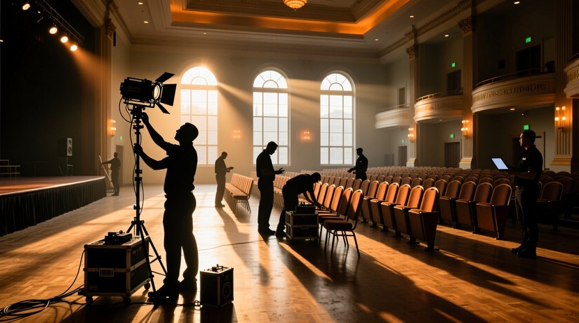 Free Backstage Golden Hour Image - Theater, Auditorium, Preparation ...