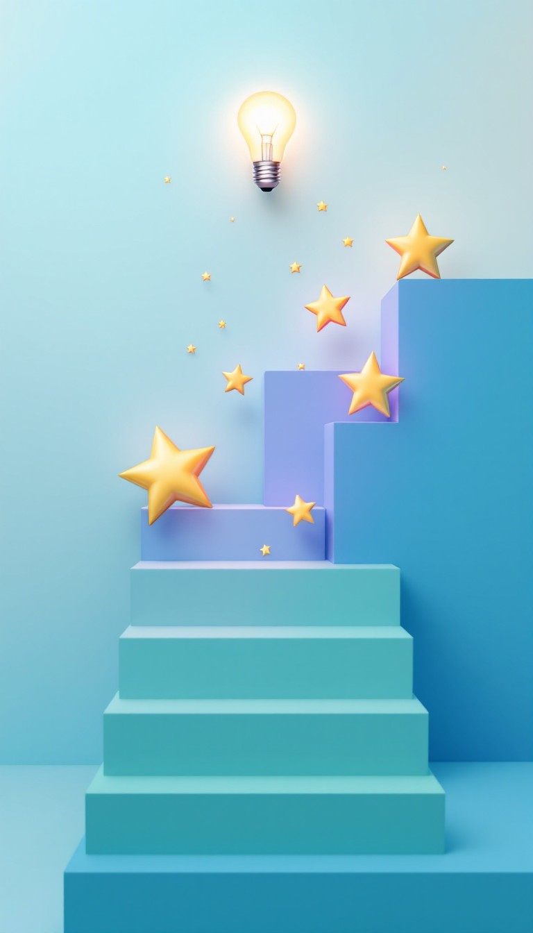 Successfully. Step Background Free Success Steps Illuminated Image - Minimal, Stairs, Achievement ...
