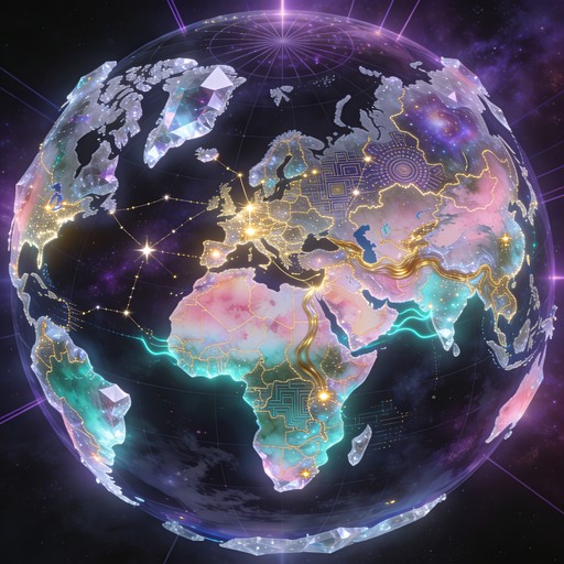 Free Cosmic Crystal Map Image - Cosmic, Crystalline, Map | Download at ...
